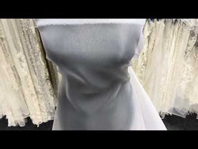 Weißer Poly-Organza - P150