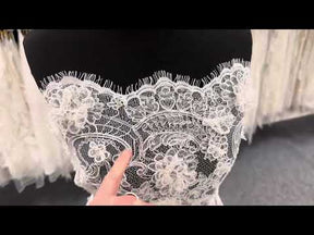 Ivory 3D Corded Raschel Lace - Clarke