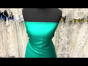 Jade-Dupion mit Polyester-Satin-Rückseite – Klarheit (P967)