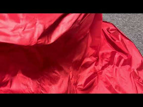 Roter Polyester-Taft - P599