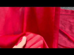 Roter Polyester-Chiffon – Honesty