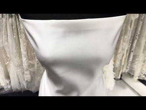 S Ivory Eco Duchess Satin - PB1011