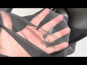 Schwarzer Poly-Chiffon - P58