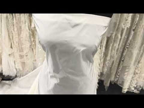 Elfenbein Polyester-Taft - P599