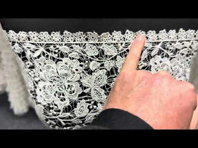 Ivory Guipure Lace - P356