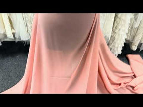 Polyester-Chiffon in Antikrosa – Benevolence