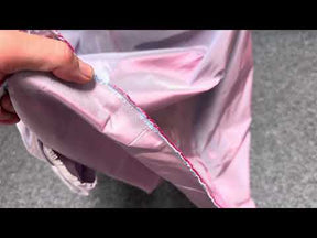 Rot/Himmel Polyester-Taft - P600