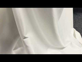 Elfenbeinfarbener Polyester-Lycra-Duchess-Satin - P83