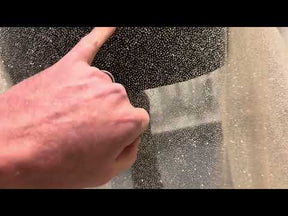 Elfenbeinfarbener Glitzertüll – Magnetismus