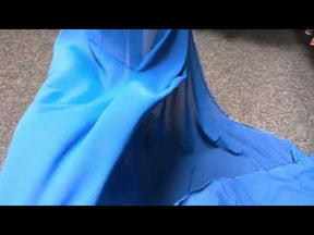 Königsblauer Polyester-Chiffon - Benevolence
