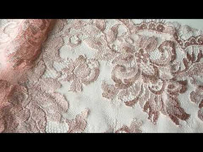 Rosa Chantilly-Spitze - P165