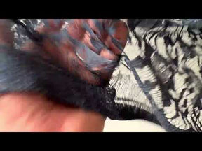 Marineblauer Seiden-Woll-Italian-Lace - P269
