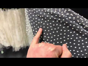 Elfenbeinfarbene Glitzerspitze – Beiläufig