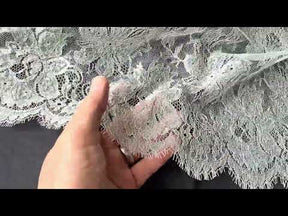 Silberne Chantilly-Spitze - P183