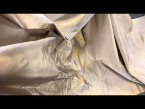 Schokoladenbraun/Gold Polyestertaft - P600