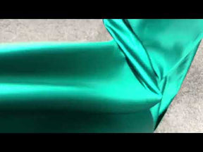 Persian Green Polyester Satin - Contessa (CF)