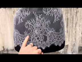 Weißer Spitzenbesatz - Katherine