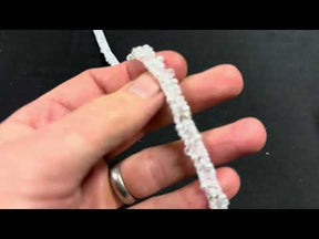 Weiße Perlenspitzenborte - Ricarda T572