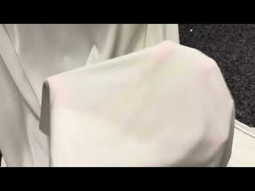 Elfenbeinfarbener Polyester-Stretch-Jersey - Radical