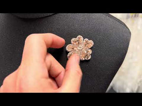 Dunkelgrau/Dusky Rose Perlenmotiv – MT3005