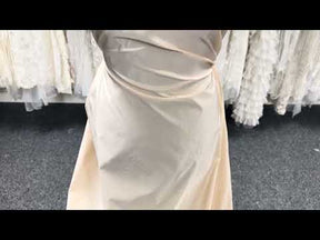 Goldener Polyestertaft - P599