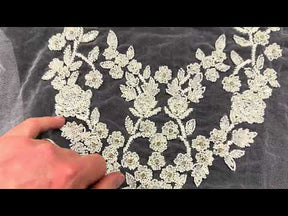 Crystal Beaded Applique - MH1005