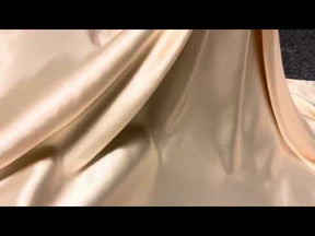 Champagnerfarbener Polyestersatin - Sacred