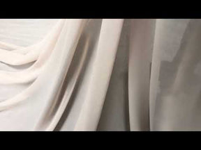 Cappuccino-Polyester-Georgette - Silhouette