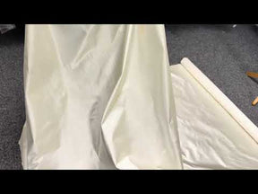 Helles Elfenbein Seide Duchesse-Satin - P755