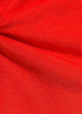 Roter Stretch-Viskose-Jersey – Marge