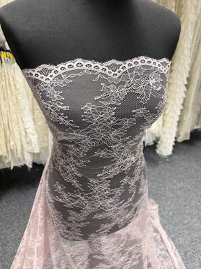Himbeerrosa Raschelspitze – Rome