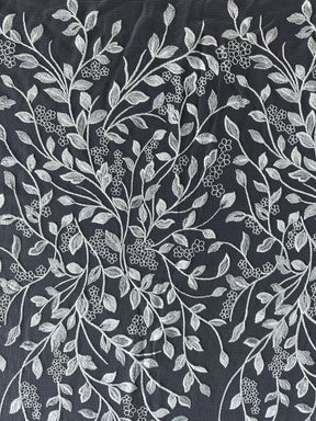 Ivory Embroidered Sequin Lace – EB3060