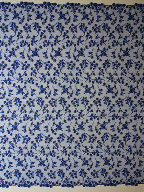 Königsblaue Stickereispitze – Austen