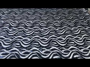 Marineblaue Paillettenspitze – Cerys