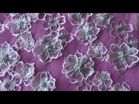 Elfenbeinfarbene Blumenspitze – Arianna