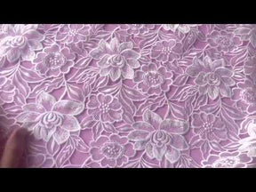 Elfenbeinfarbene Blumenspitze – Hermosa 