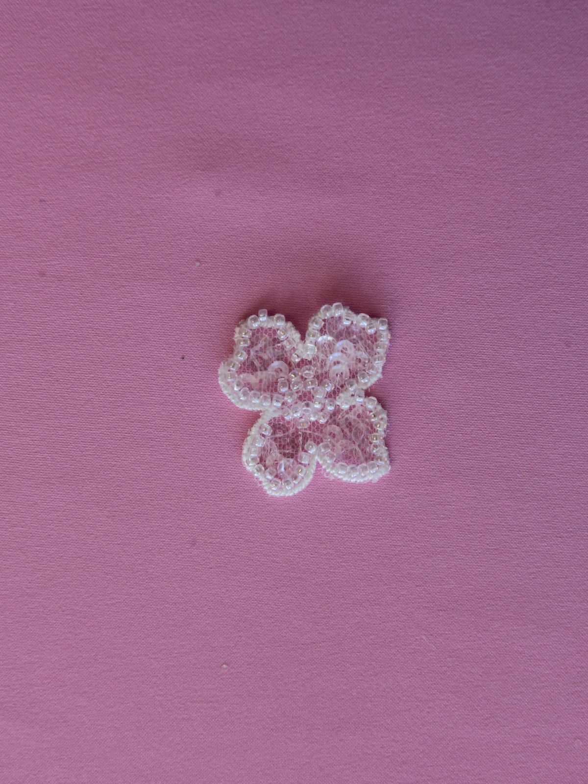 Elfenbeinfarbene Perlenblume – Ringelblume (Beutel mit 10 Stück)