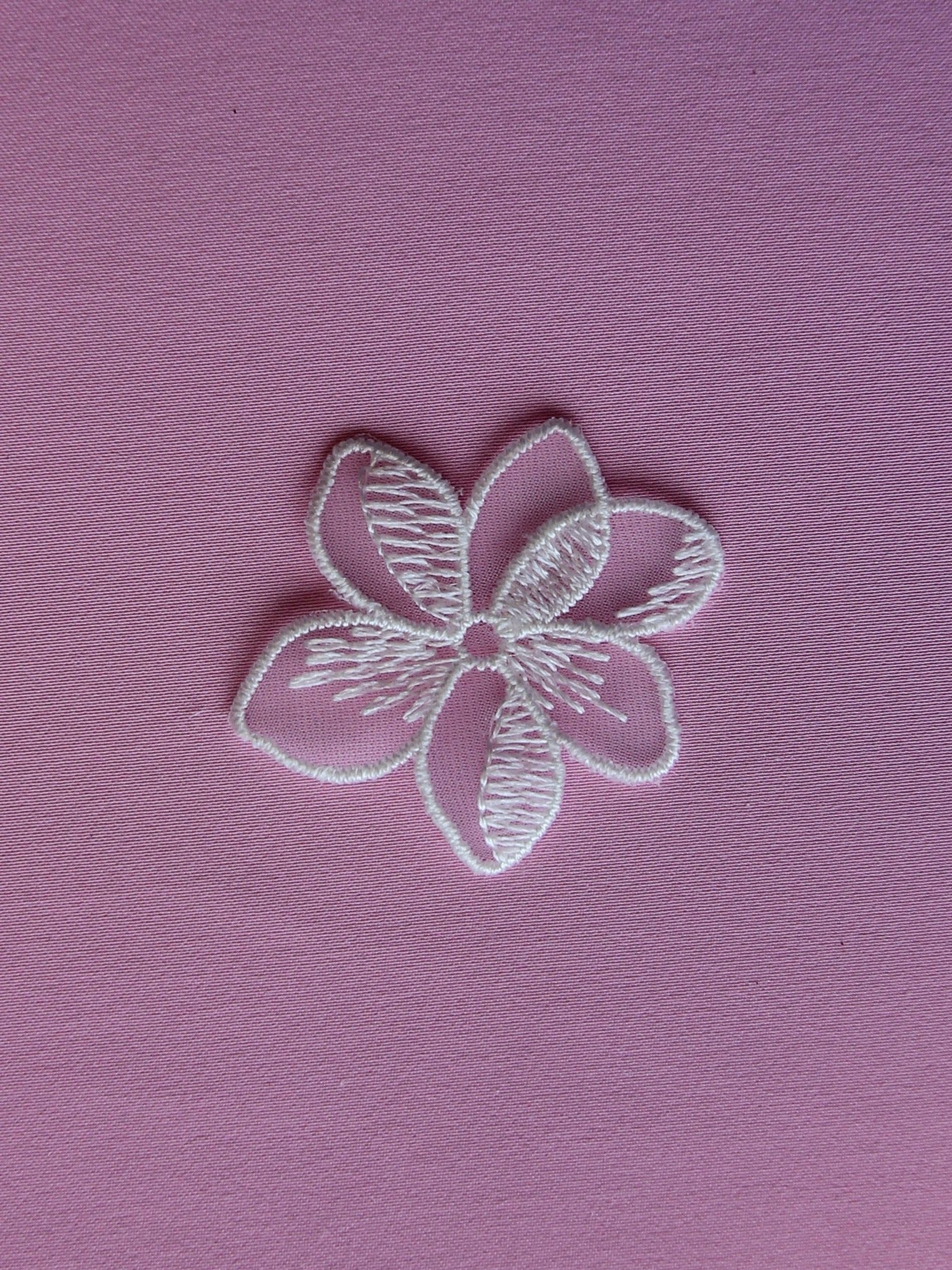 Elfenbein bestickte Blume – Liatris (Beutel mit 10 Stück)